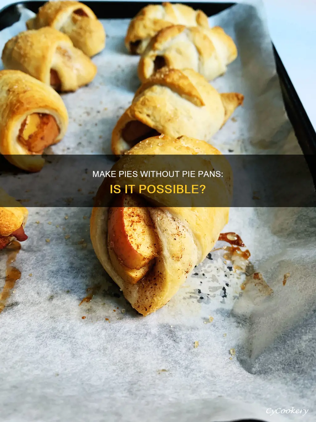 can you make pie without a pie pan