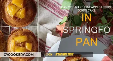 Springform Pan for Pineapple Upside Down Cake?