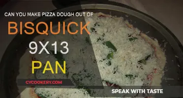 Making Pizza Dough: Bisquick in a 9x13 Pan