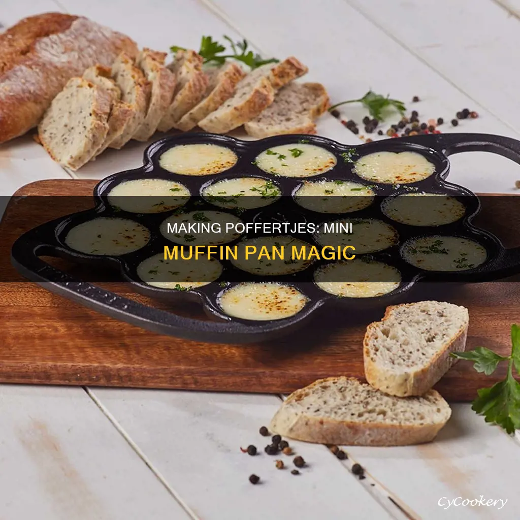 can you make poffertjes in a mini muffin pan