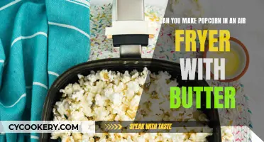 Making Popcorn with Butter Using an Air Fryer