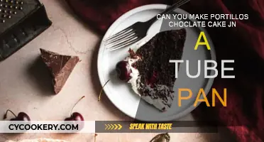 Portillo's Chocolate Cake: Tube Pan Twist