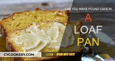 Baking Pound Cake: Loaf Pan or Regular Pan?