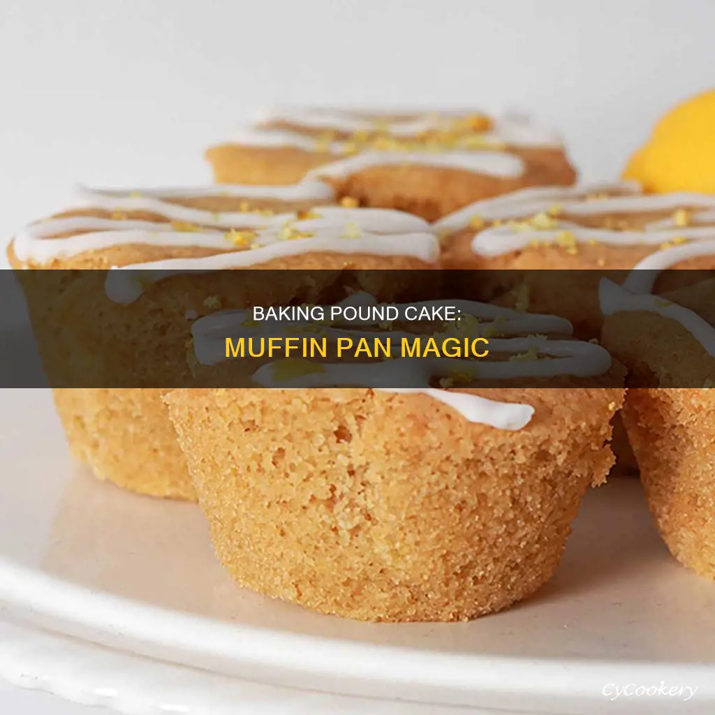 can you make pound cake in muffin pan