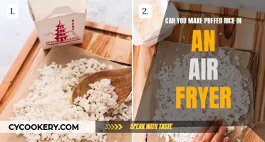 Air-Frying Rice: A Quick, Crispy Treat?