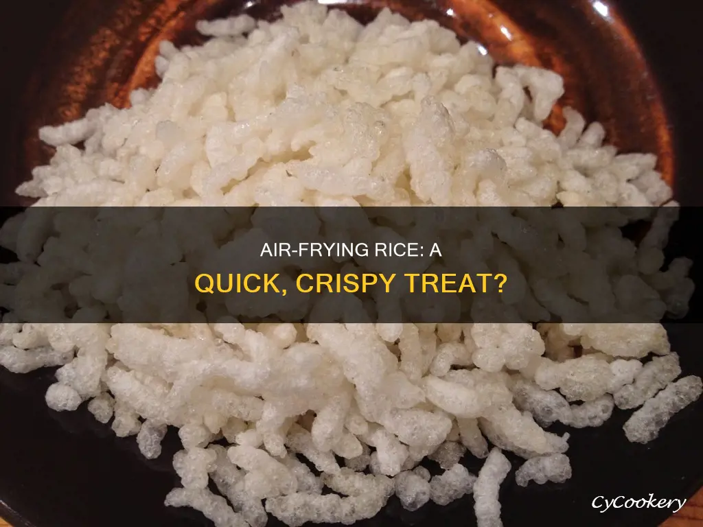 can you make puffed rice in an air fryer