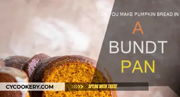 Pumpkin Bread in a Bundt Pan: Is It Possible?