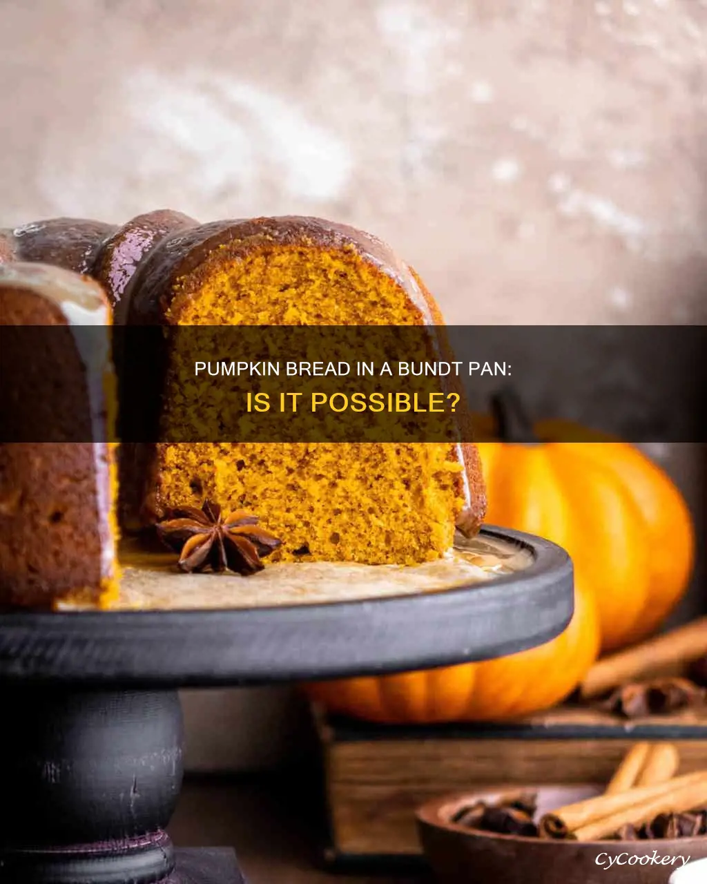 can you make pumpkin bread in a bundt pan
