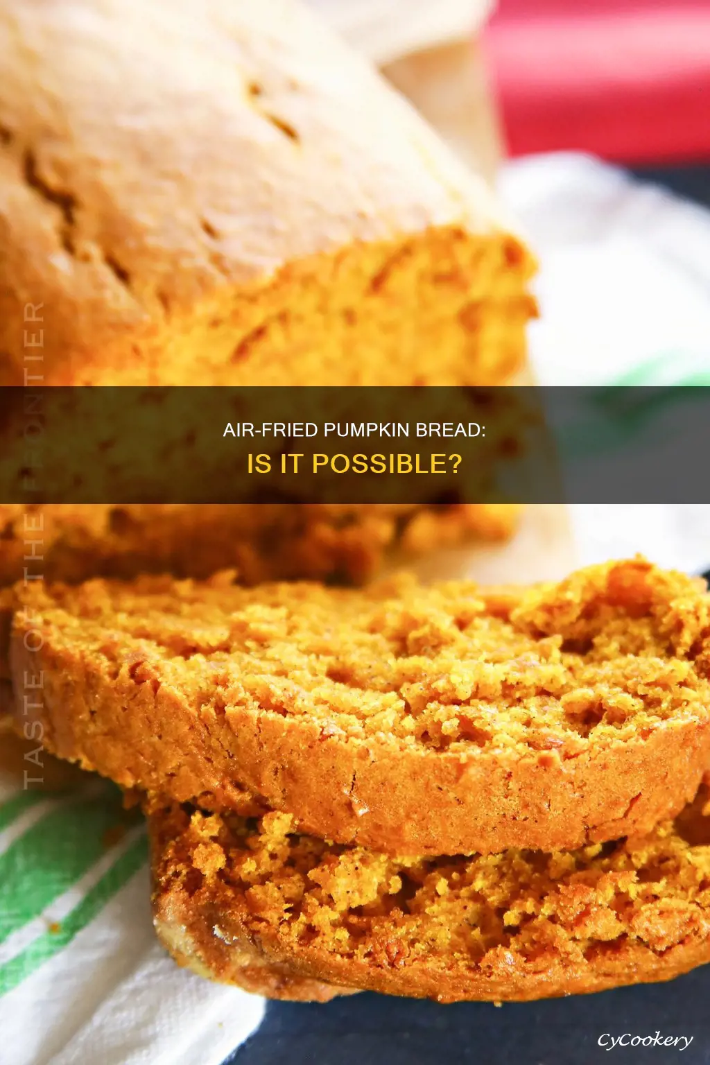 can you make pumpkin bread in air fryer