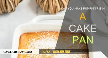 Pumpkin Pie: Cake Pan Possibilities