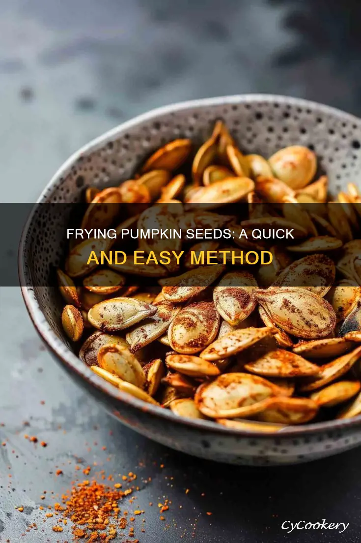 can you make pumpkin seeds in a frying pan