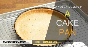 Quiche in a Cake Pan: Does it Work?