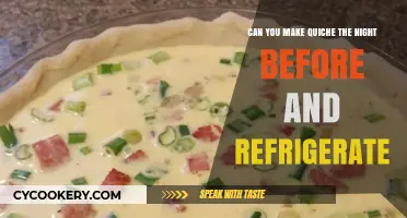 Make-Ahead Quiche: Refrigerate Overnight for Stress-Free Breakfast or Brunch