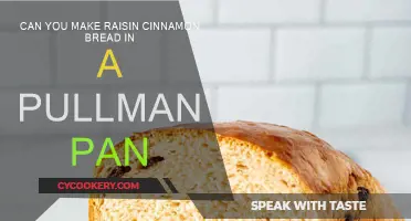 Baking Raisin Cinnamon Bread: Pullman Pan Style