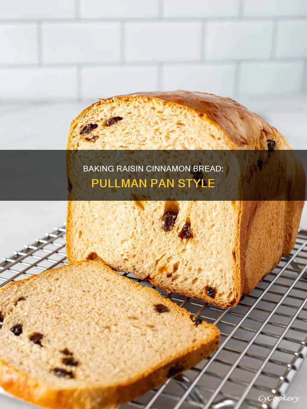 can you make raisin cinnamon bread in a pullman pan