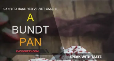 Bundt Pan Red Velvet Cake: A Possibility?