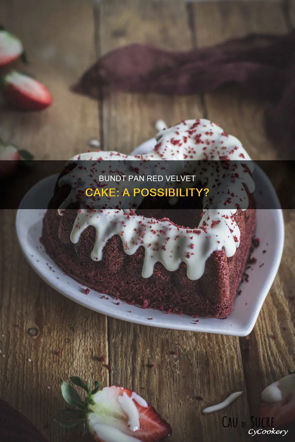 can you make red velvet cake in a bundt pan