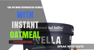 Refrigerator Oatmeal with Instant Oats: Quick, Easy, and Delicious Overnight Recipe