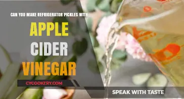 Apple Cider Vinegar Pickles: A Sweet & Tangy Refrigerator Recipe