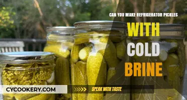 Cold Brine Refrigerator Pickles: A Quick, Crunchy, No-Cook Method