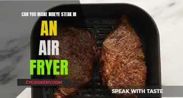 Air-Fried Ribeye Steak: Quick, Easy, and Delicious!