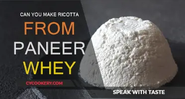 Make Ricotta from Paneer Whey: A Smart Kitchen Hack