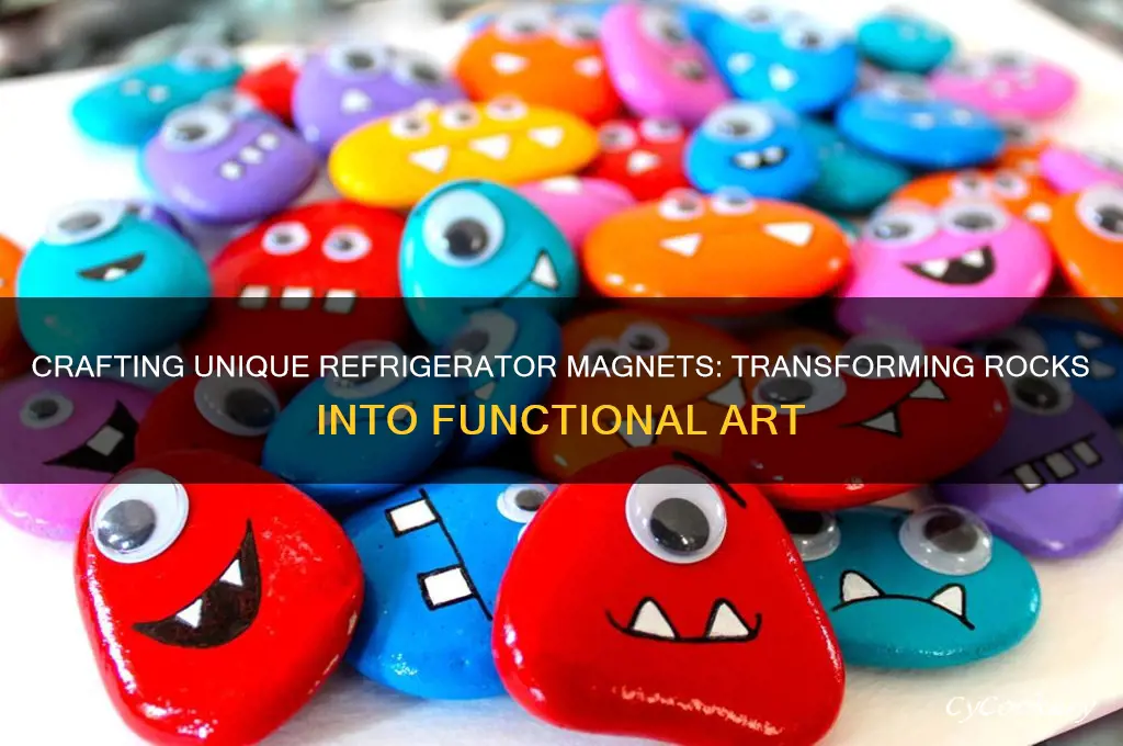 can you make rocks into refrigerator magnets