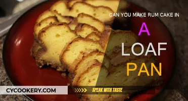 Bake a Rum Cake: Loaf Pan Style