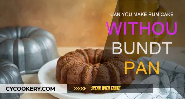 How to Bake a Rum Cake Without a Bundt Pan