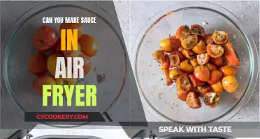 Air Fryer Sauce: Is It Possible?