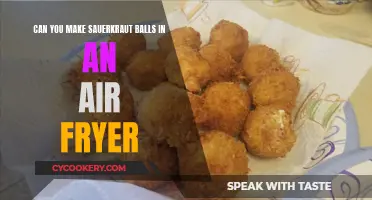 Air Fryer Sauerkraut Balls: A Tasty, Healthy Treat