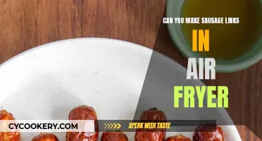 Making Sausage Links in an Air Fryer: A How-To Guide