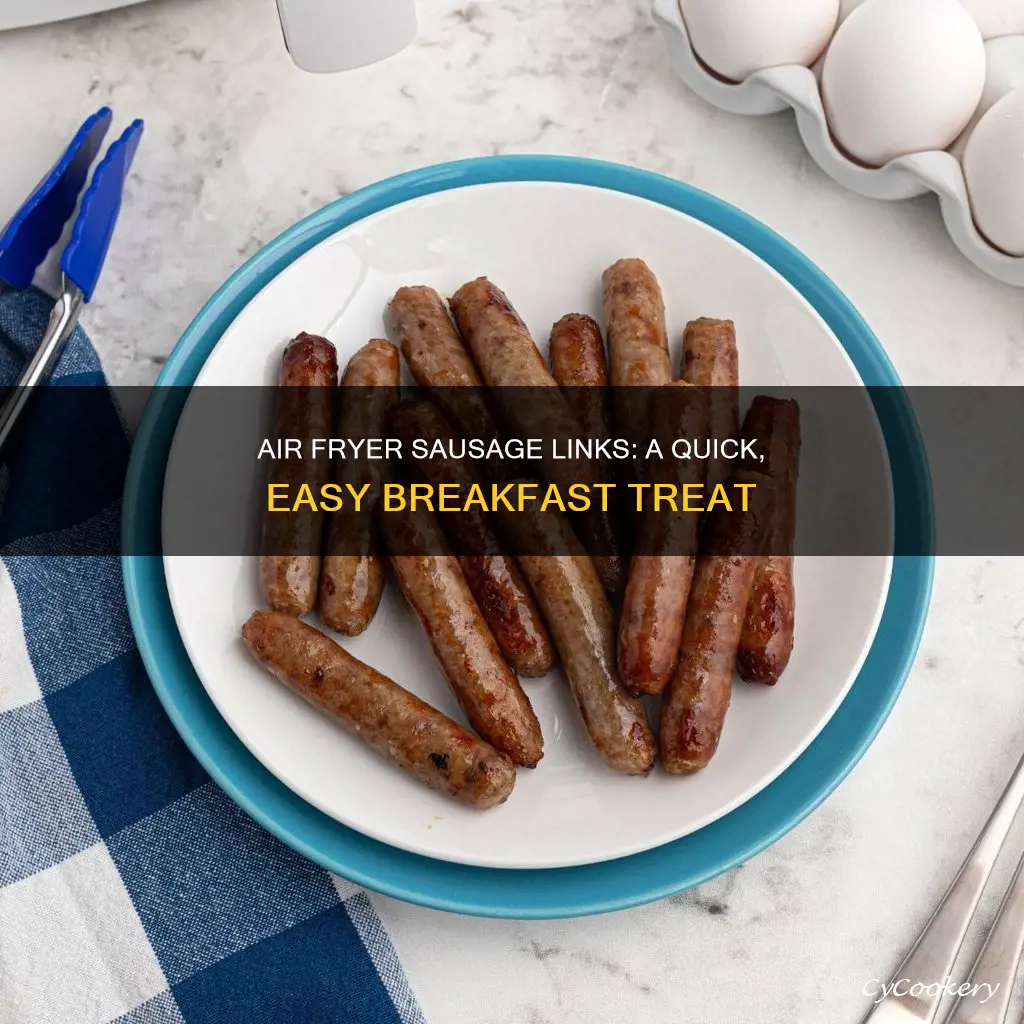 can you make sausage links in the air fryer