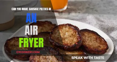 Air Fryer Sausage Patties: Quick, Easy Breakfast