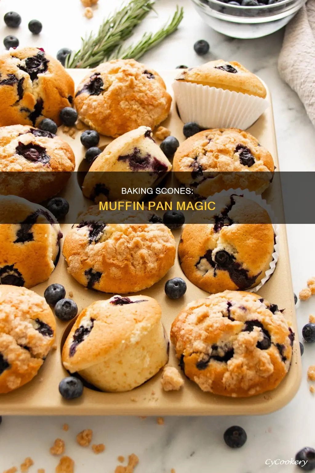 can you make scones in a muffin pan