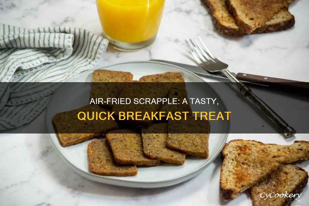 can you make scrapple in an air fryer