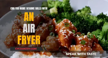 Sesame Balls in an Air Fryer: A Viable Option?