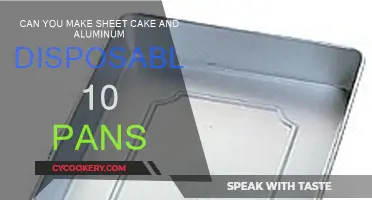 Sheet Cake Baking: Aluminum Pans for Perfect Results