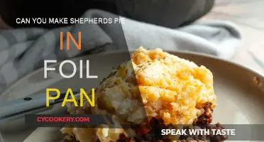 Shepherd's Pie: Foil Pan Feasible?