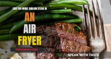 Air-Fried Sirloin Steak: Quick, Easy, and Delicious