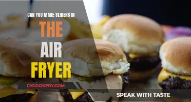 Air Fryer Sliders: A Tasty, Quick Treat