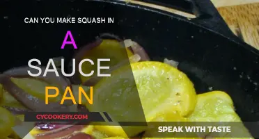 Squash in a Sauce Pan: A Quick Guide
