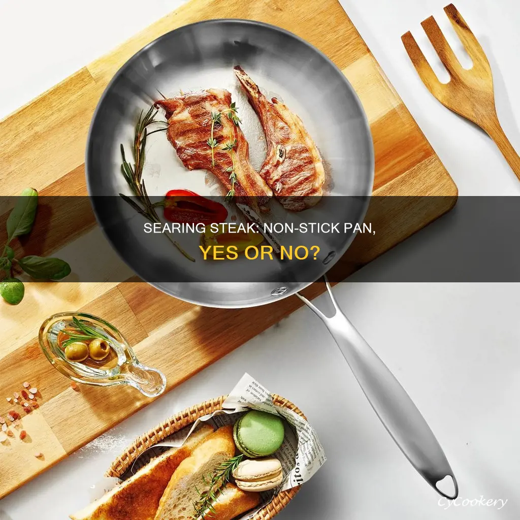 can you make steak in non stick pan