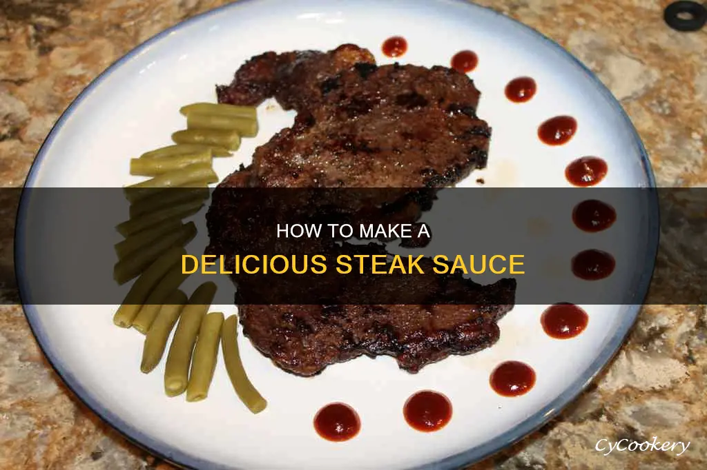 can you make steak sauce after searing in pan