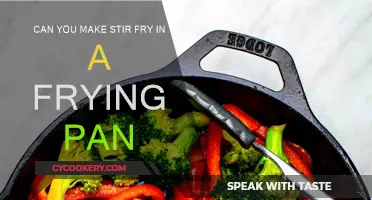 Stir Fry: Frying Pan or Wok?