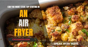 Air-Fried Stove Top Stuffing: A Quick, Crispy Treat?