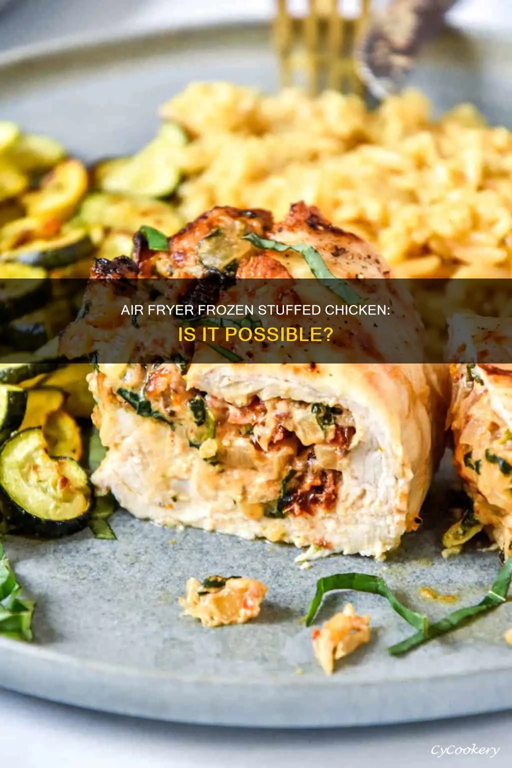 can you make stuffed frozenchicken breasts in the air fryer