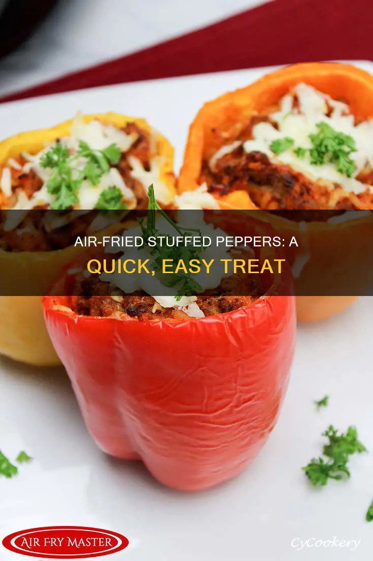 can you make stuffed peppers in an air fryer