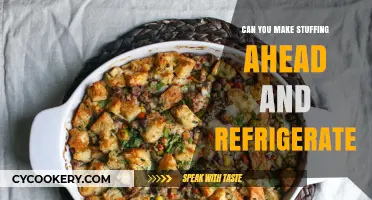 Make-Ahead Stuffing: Refrigerate and Reheat for Stress-Free Holiday Meals