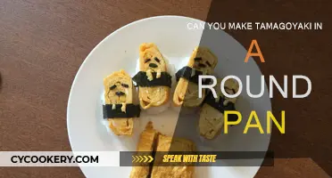 Making Tamagoyaki: Round Pan, Is It Possible?